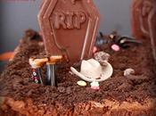 Cementerio playmobil brownie chocolate