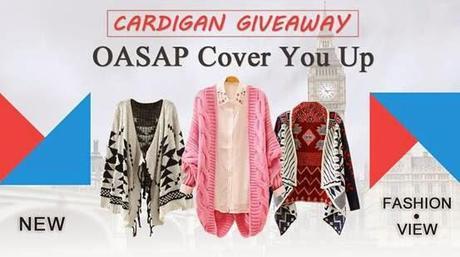 Sorteo de un cardigan a elegir gracias a Oasap!!!!!