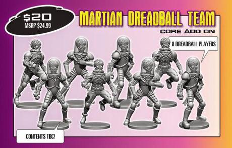 Marcianos de Mars Attacks en Dreadball,desde Objective Secured