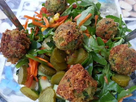 Ensalada de faláfel