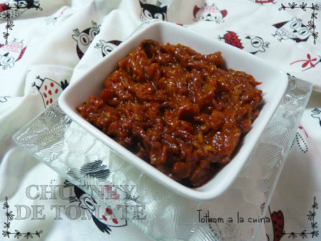 CHUTNEY DE TOMATE