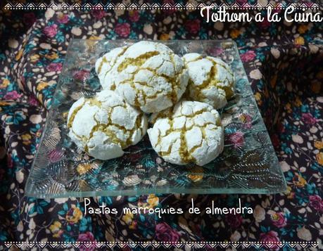 PASTAS MARROQUIES DE ALMENDRA
