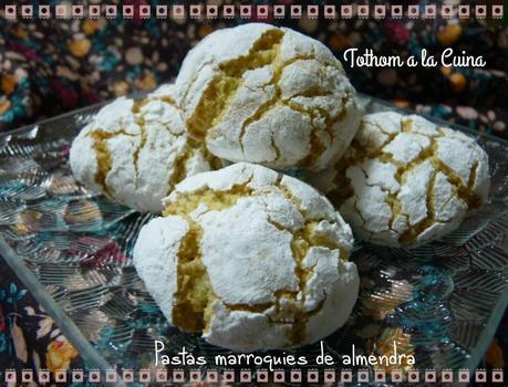 PASTAS MARROQUIES DE ALMENDRA