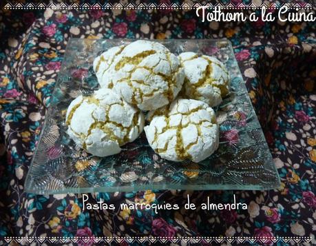 PASTAS MARROQUIES DE ALMENDRA