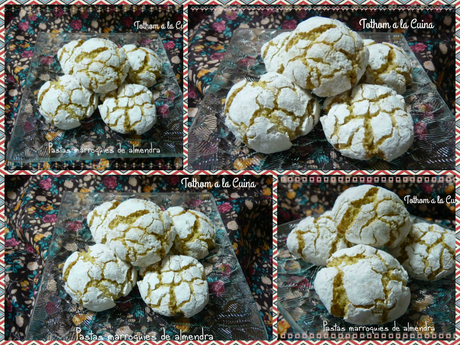 PASTAS MARROQUIES DE ALMENDRA