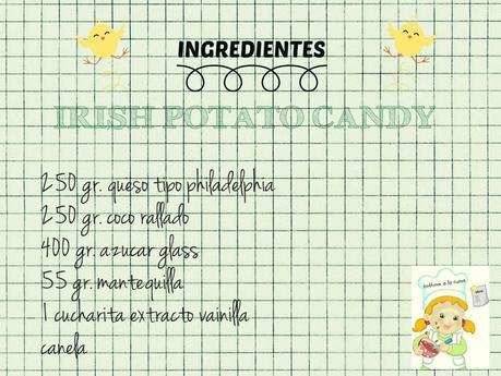 IRISH POTATO CANDY IRISH POTATO CANDY