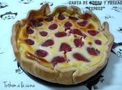 Tarta queso fresas "expres"