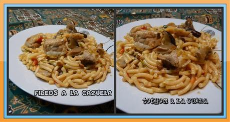 FIDEOS A LA CAZUELA FIDEOS A LA CAZUELA