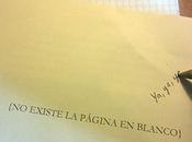 existe página blanco bloqueo escritor mito