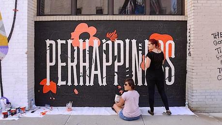 Perhappiness, un proyecto con mucho arte, tipografía y color