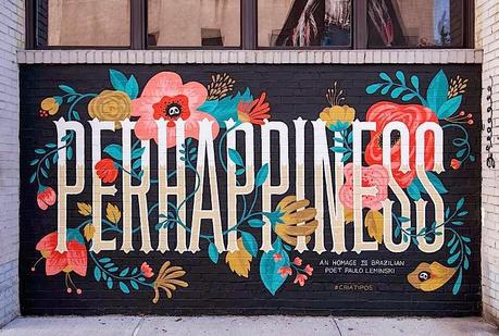 Perhappiness, un proyecto con mucho arte, tipografía y color