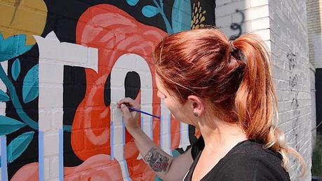 Perhappiness, un proyecto con mucho arte, tipografía y color