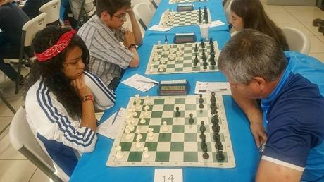 Sergio Duran con gran espíritu competitivo lucho por el cupo pero también por el elo FIDE.