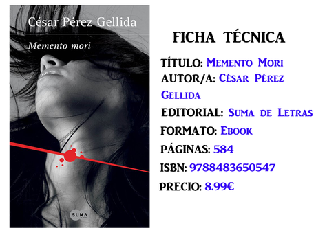 Reseña: Memento Mori, de César Pérez Gellida