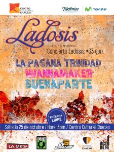 Flyer Concierto Ladosis # 33