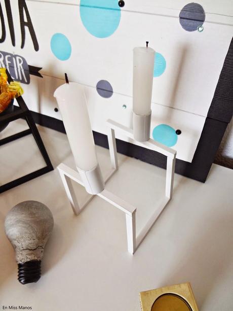 Candelabros Kubus y Line + DIY Candelabros Kubus y Line + DIY