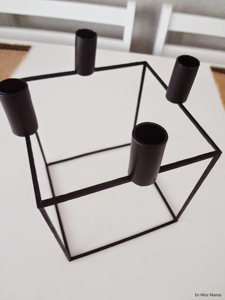 Candelabros Kubus y Line + DIY Candelabros Kubus y Line + DIY