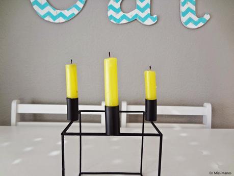 Candelabros Kubus y Line + DIY Candelabros Kubus y Line + DIY