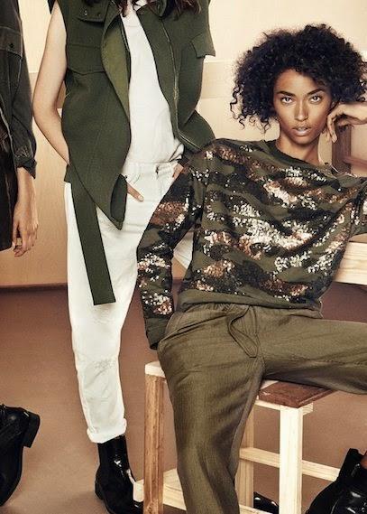 Con estilo militar Con estilo militar