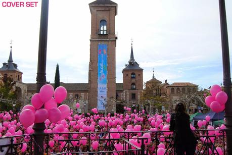 Chenoa no se perdió la 10ª marcha por la vida de Alcalá de Henares el día mundial del cáncer de mama