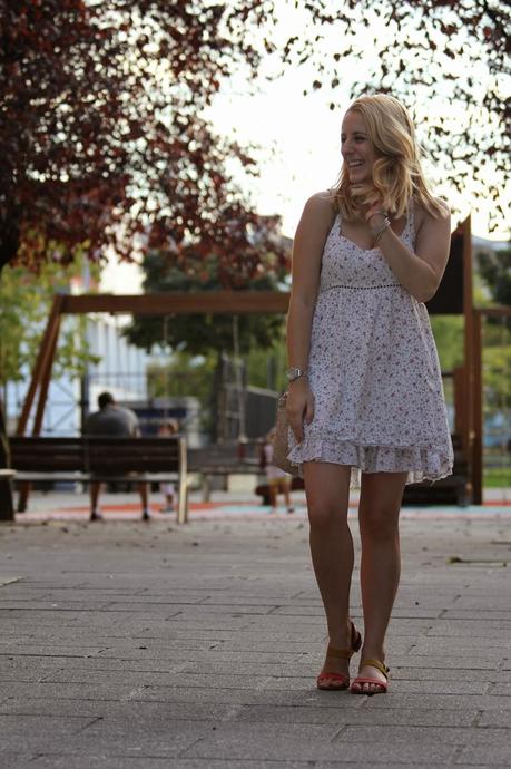 Flowered dress