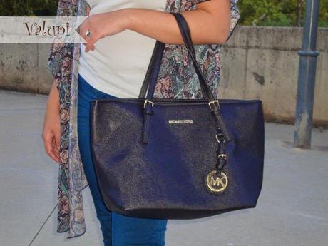 Outfit low cost: Kimono look