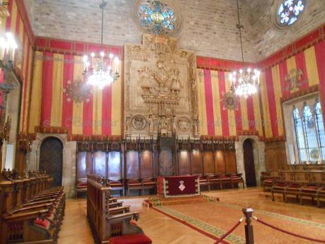 SALÓ DE CENT, 1369, AJUNTAMENT DE BARCELONA...20-10-2014...!!!