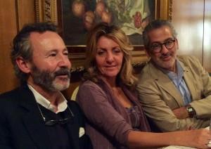 VIII Almuerzo con Carla. La Excelencia Ramiro Jofre, Pilar Cavero y Ramón Ongil