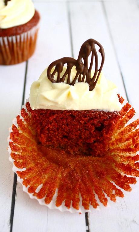 Red Velvet Cupcakes (Receta de Miss Cupcakes)