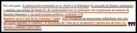 Cuba y sus curiosos derechos humanos
