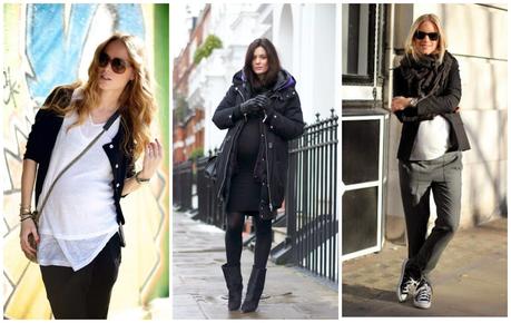 STREET STYLE :ESTILO DE EMBARAZADA