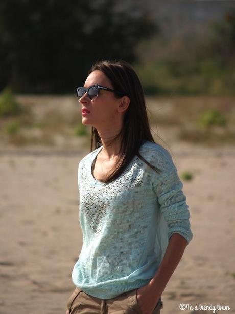 Outfit: Beach day Outfit Trini In a Trendy Town Beach