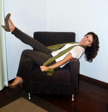 caqui, look, moda, mi vestido azul, blog de moda, confortel aqua, fashion blogger 