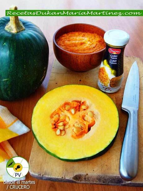 Maria Martinez Dukan: Crema de Calabaza y curry (Crucero PV)