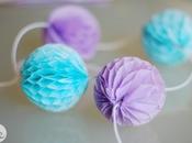 #163. Guirnalda bolas nido abeja/ Honeycomb paper ball garland