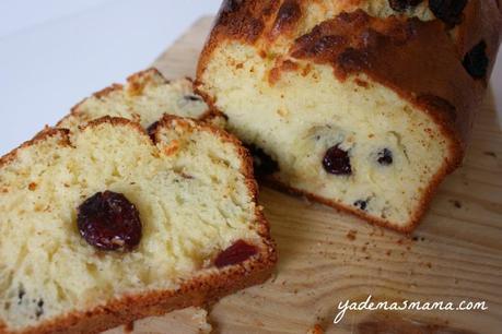 Un bizcocho de arándanos para las embarazadas bizcocho