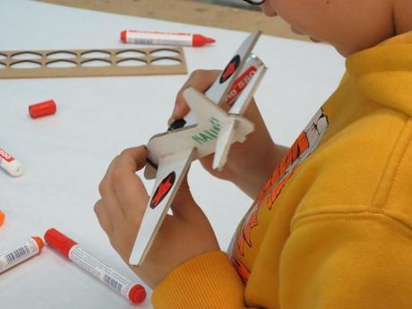 Taller de aeromodelismo de fabLAB.
