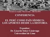 Perú como país sísmico: aportes desde Historia”. Lizardo Seiner