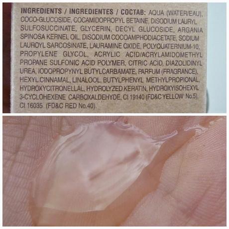 Champús de Biokera: hidratante y aceite de argán ( y la delgada línea entre el olor a argán y a fatiga)