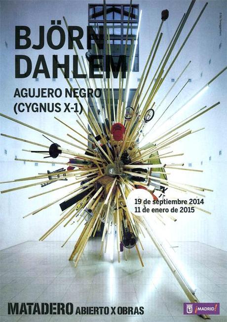 Agujero negro en Matadero Madrid, de Björn Dalhem