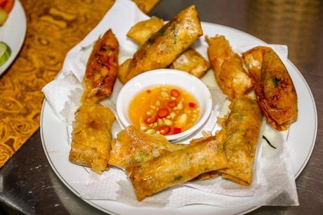 Nuestros spring rolls