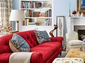 IDEAS DECO: Cómo decorar salón sofá rojo