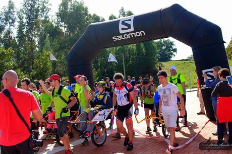 Este domingo se celebró la Inclusión AXtrail, la primera carrera de Joelettes organizada en Portugal
