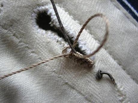 Detalles de confección: Los Ojales.