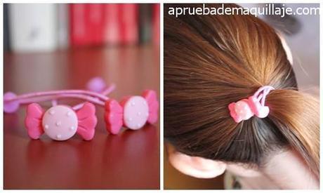 Gomas para el pelo con caramelos de KawaiiBox Octubre 2014