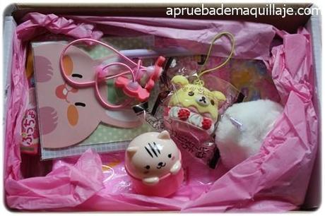 Contenido de la KawaiiBox de Octubre 2014