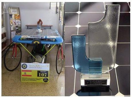 El IES Mercurio y la EIMIA han obtenido el 3º puesto en la Solar Race Región de Murcia 2014