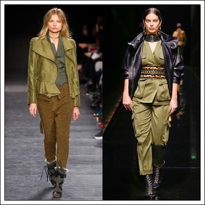 Tendencias: verde militar