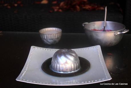 Semifrío de Chocolate con Leche y Crema de Frambuesa