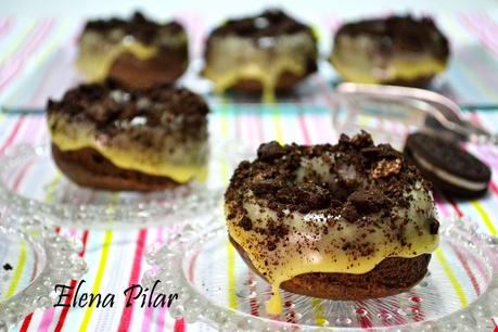Donuts de Oreo (con muchas Oreos)